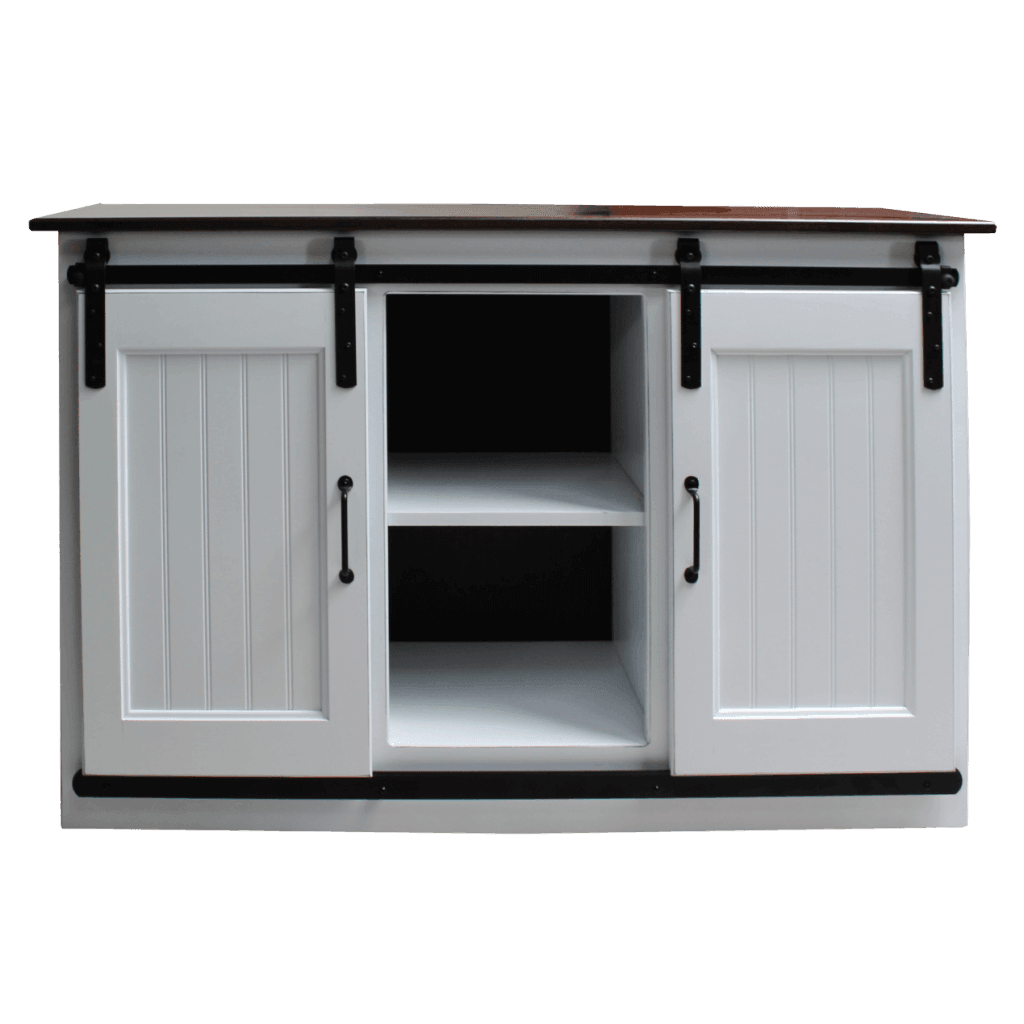 48in Barn Door TV Cabinet
