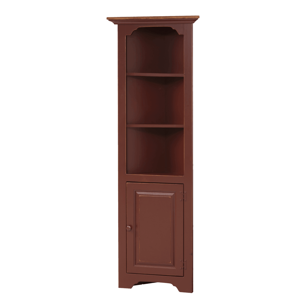 Small Corner Cabinet w/ Wood Door