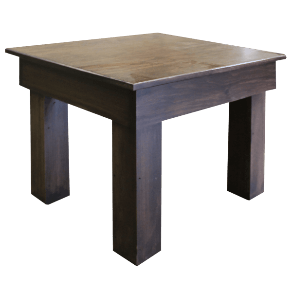 Post Leg End Table
