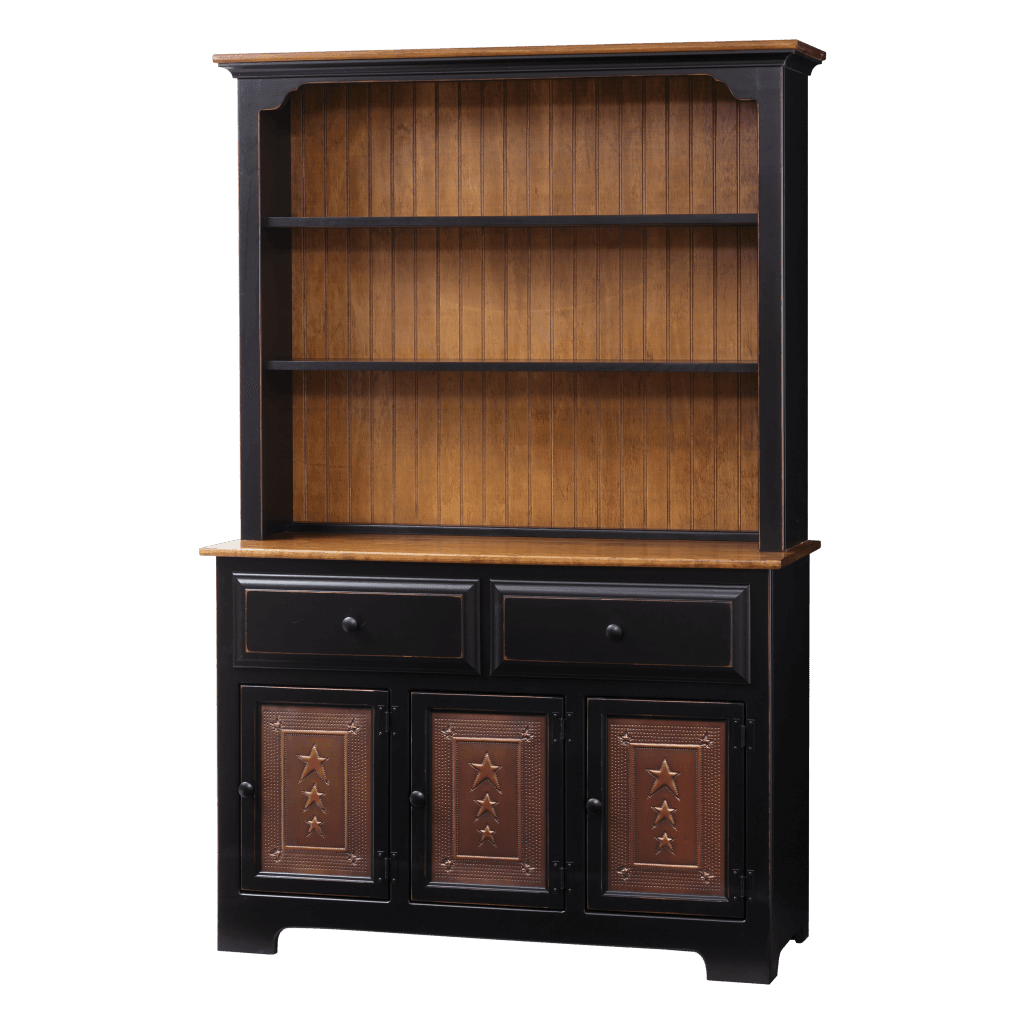 3-Door Hutch w Tin