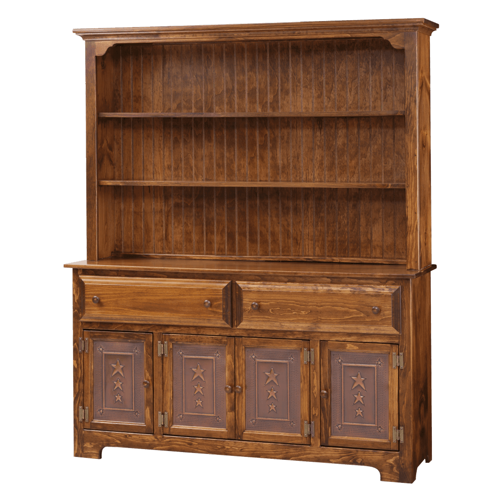 4-Door Hutch w Tin
