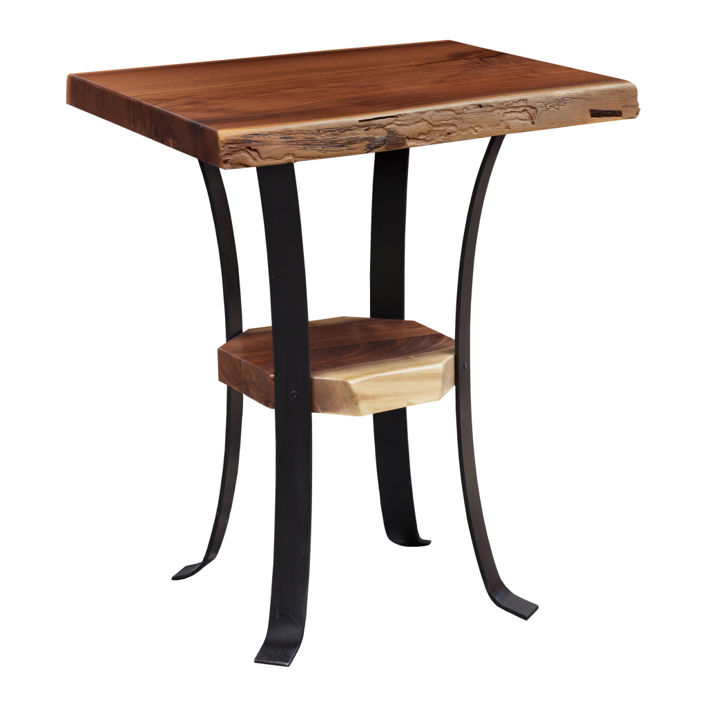 Live Edge End Table
